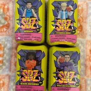 4 SBZ Action Figures Set Collection